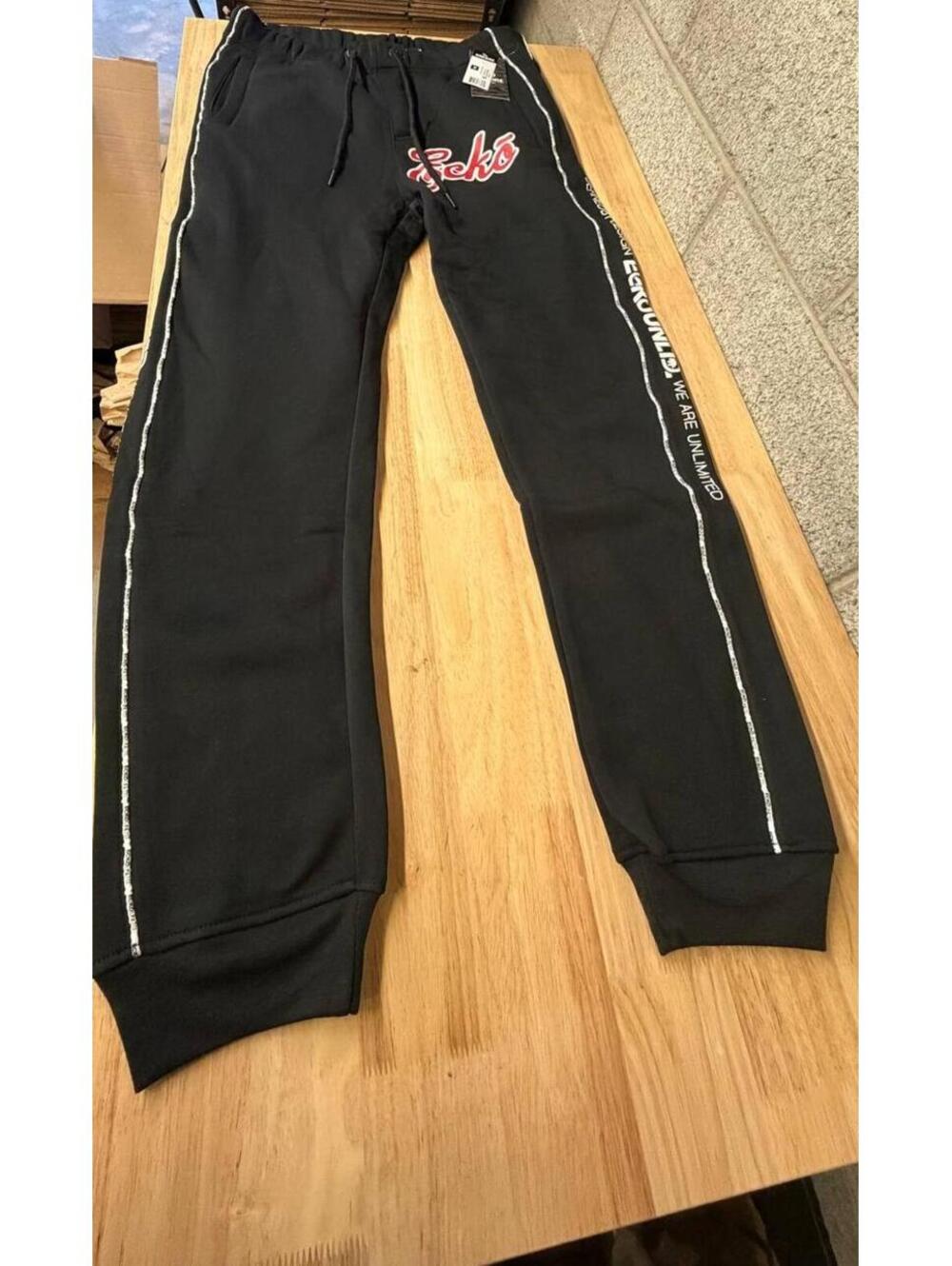 2020s Ecko Unltd Black Jogger Sweatpants Medium Streetwear